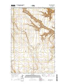 Laird Lake 2014 topographic map thumbnail