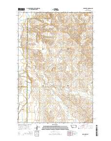 Lisk Creek 2014 topographic map thumbnail