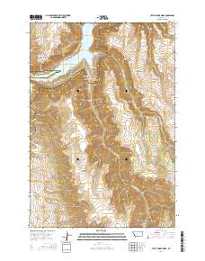 Little Finger Ridge 2014 topographic map thumbnail