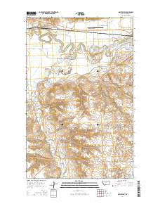 Malta West 2014 topographic map thumbnail