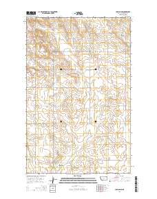 Larslan NW 2014 topographic map thumbnail