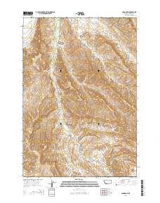 Long Draw 2014 topographic map thumbnail