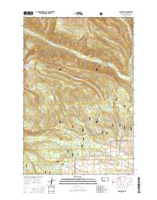 Long Peak 2014 topographic map thumbnail