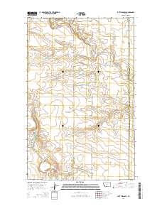 Lake Thibadeau 2014 topographic map thumbnail