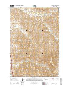 Lodge Grass NE 2014 topographic map thumbnail