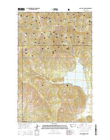 Lake Mary Ronan 2014 topographic map thumbnail