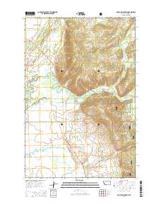 Marcum Mountain 2014 topographic map thumbnail