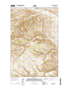 Milk Springs 2014 topographic map thumbnail