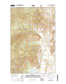 Mill Pocket Creek 2014 topographic map thumbnail
