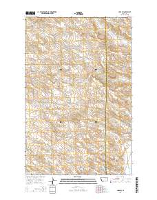 Harb SW 2014 topographic map thumbnail