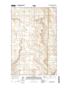 McCarters Lake SE 2014 topographic map thumbnail