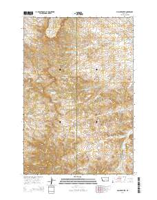 McClure Creek 2014 topographic map thumbnail
