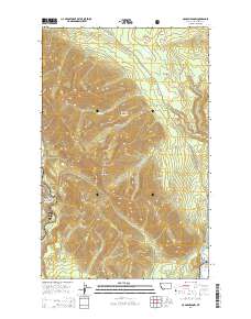 McGee Meadow 2014 topographic map thumbnail