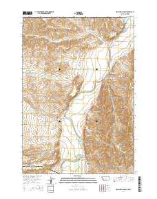 Hollenbeck Draw 2014 topographic map thumbnail