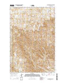 McClure Reservoir 2014 topographic map thumbnail