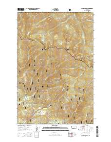 McCormick Peak 2014 topographic map thumbnail