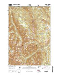 Koch Peak 2014 topographic map thumbnail