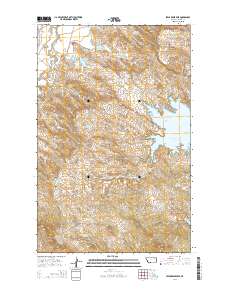 Lewis Reservoir 2014 topographic map thumbnail