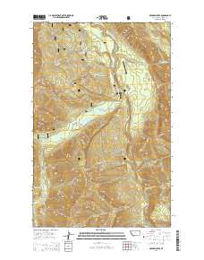 Meadow Creek 2014 topographic map thumbnail