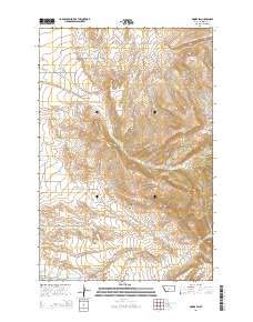 Moore SW 2014 topographic map thumbnail