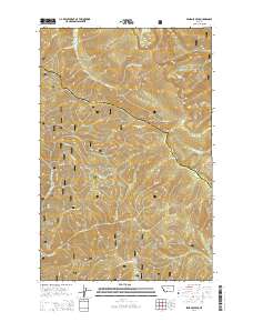 Penrose Peak 2014 topographic map thumbnail