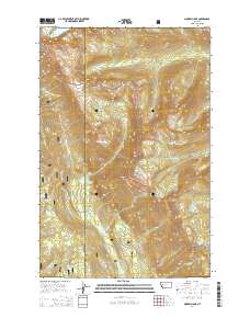 Morrell Lake 2014 topographic map thumbnail