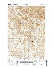Morris Butte 2014 topographic map thumbnail