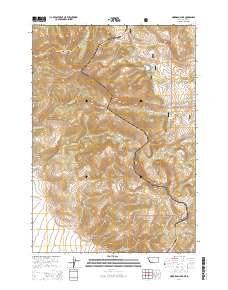 Morrison Lake 2014 topographic map thumbnail