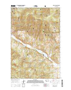 Nevada Lake 2014 topographic map thumbnail