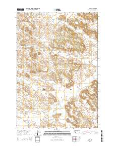Olive 2014 topographic map thumbnail