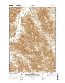 Moorhead 2014 topographic map thumbnail