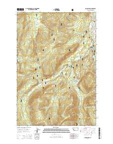 Moose Lake 2014 topographic map thumbnail