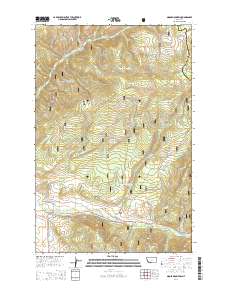 Moose Mountain 2014 topographic map thumbnail