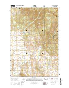 Ophir Creek 2014 topographic map thumbnail