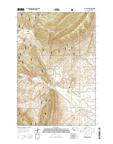 Mount Howe 2014 topographic map thumbnail
