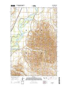 Piche 2014 topographic map thumbnail