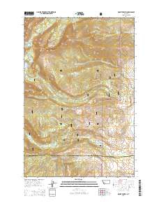 Mount Powell 2014 topographic map thumbnail