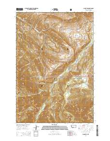 Mount Rae 2014 topographic map thumbnail