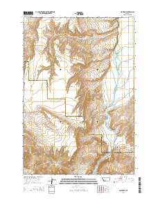 Norris NE 2014 topographic map thumbnail