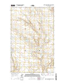 North Chinook Reservoir NE 2014 topographic map thumbnail
