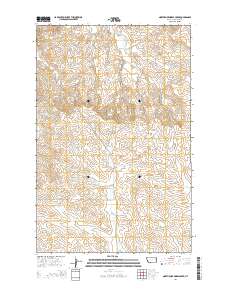 North Fork Horse Creek 2014 topographic map thumbnail