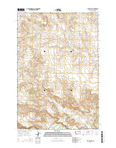 P K Ranch SE 2014 topographic map thumbnail