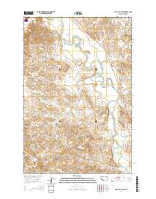 Paddy Fay Creek 2014 topographic map thumbnail