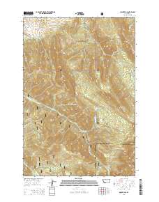Mount Ellis 2014 topographic map thumbnail