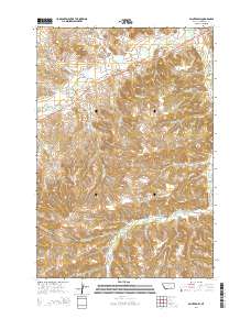 Painted Hill 2014 topographic map thumbnail