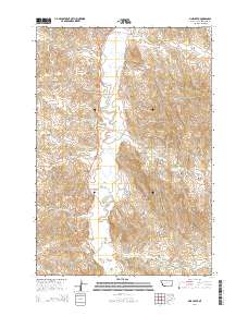 Pine Creek 2014 topographic map thumbnail