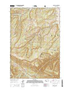 Ousel Falls 2014 topographic map thumbnail