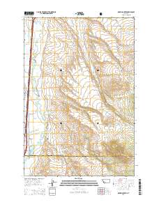 Orofino Creek 2014 topographic map thumbnail
