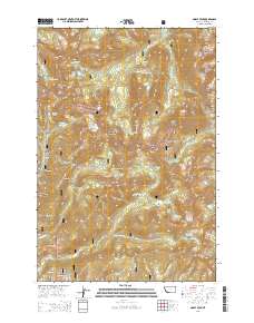Noble Peak 2014 topographic map thumbnail