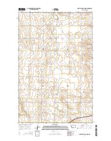 North Lothair School 2014 topographic map thumbnail